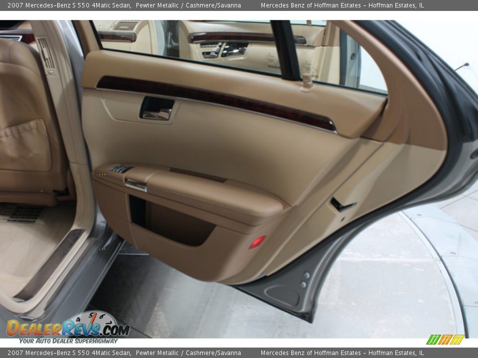 Door Panel of 2007 Mercedes-Benz S 550 4Matic Sedan Photo #14
