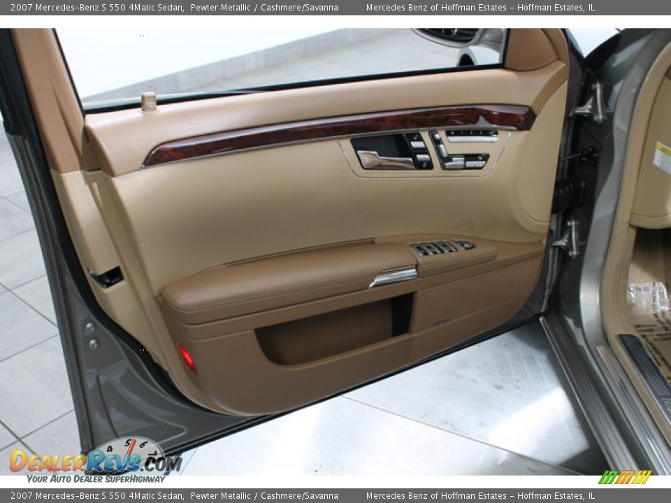 Door Panel of 2007 Mercedes-Benz S 550 4Matic Sedan Photo #16
