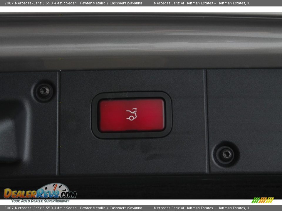 2007 Mercedes-Benz S 550 4Matic Sedan Pewter Metallic / Cashmere/Savanna Photo #21