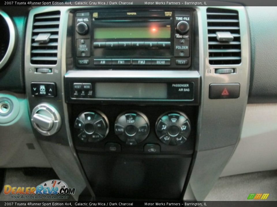 2007 Toyota 4Runner Sport Edition 4x4 Galactic Gray Mica / Dark Charcoal Photo #30
