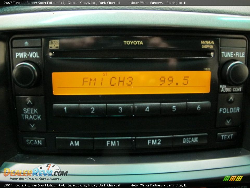 2007 Toyota 4Runner Sport Edition 4x4 Galactic Gray Mica / Dark Charcoal Photo #31