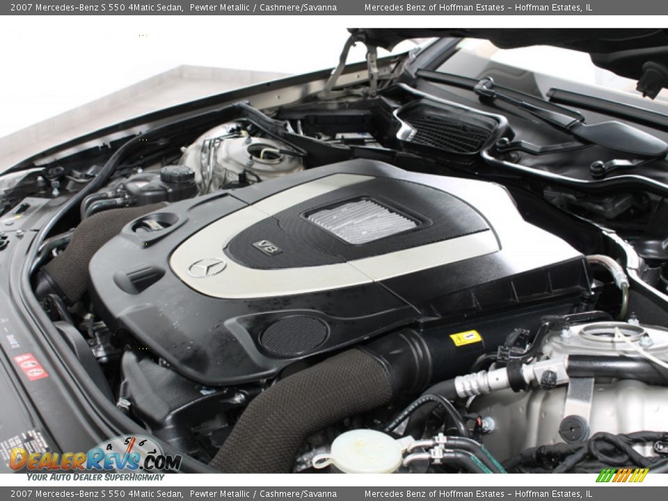 2007 Mercedes-Benz S 550 4Matic Sedan 5.5 Liter DOHC 32-Valve V8 Engine Photo #24