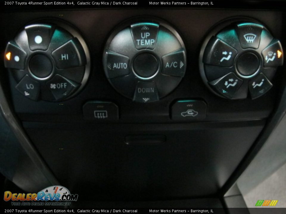 2007 Toyota 4Runner Sport Edition 4x4 Galactic Gray Mica / Dark Charcoal Photo #33