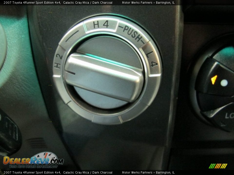 2007 Toyota 4Runner Sport Edition 4x4 Galactic Gray Mica / Dark Charcoal Photo #35