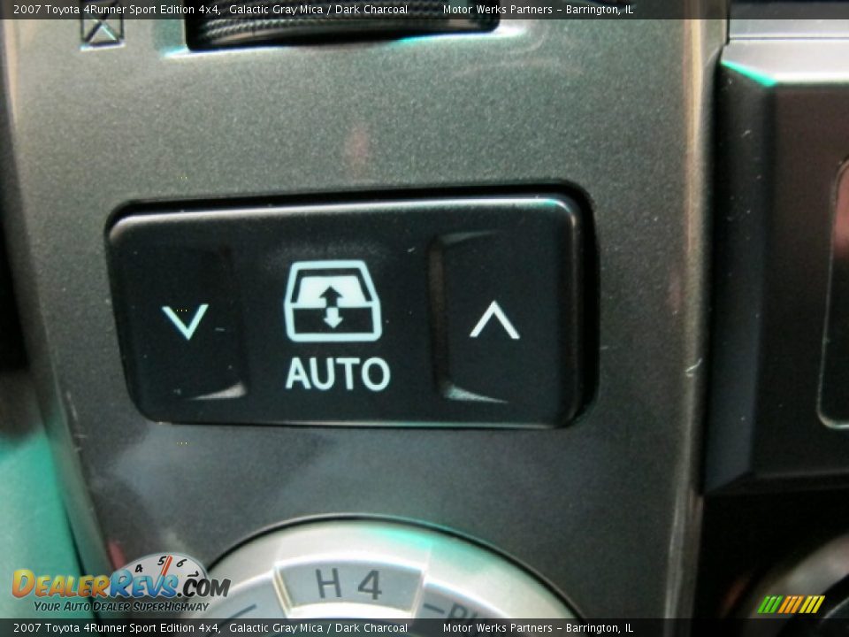 2007 Toyota 4Runner Sport Edition 4x4 Galactic Gray Mica / Dark Charcoal Photo #36