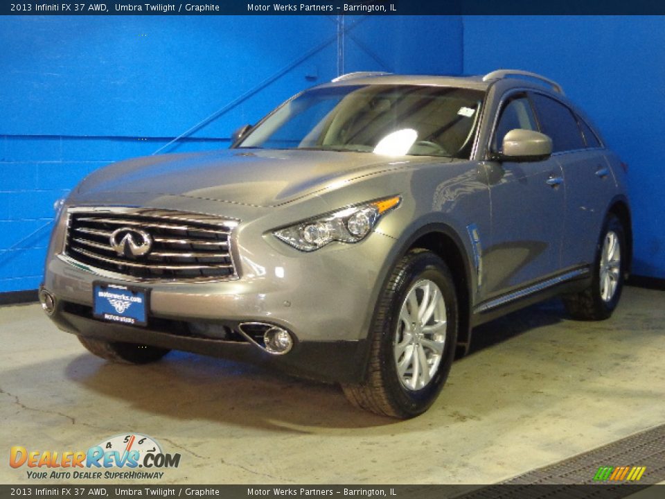 2013 Infiniti FX 37 AWD Umbra Twilight / Graphite Photo #4