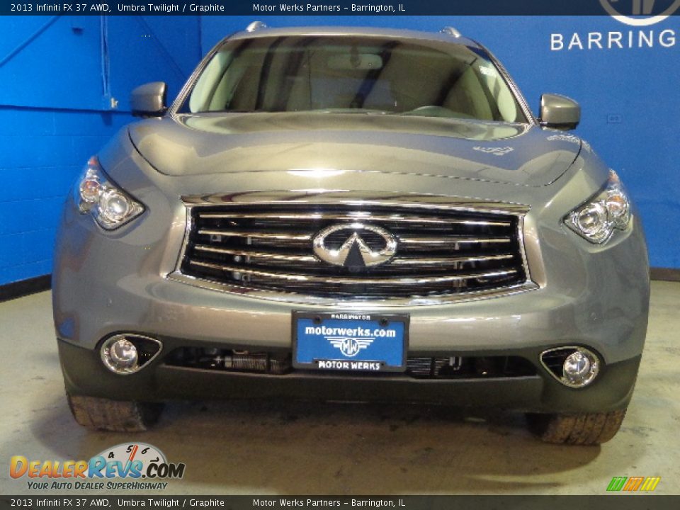 2013 Infiniti FX 37 AWD Umbra Twilight / Graphite Photo #5