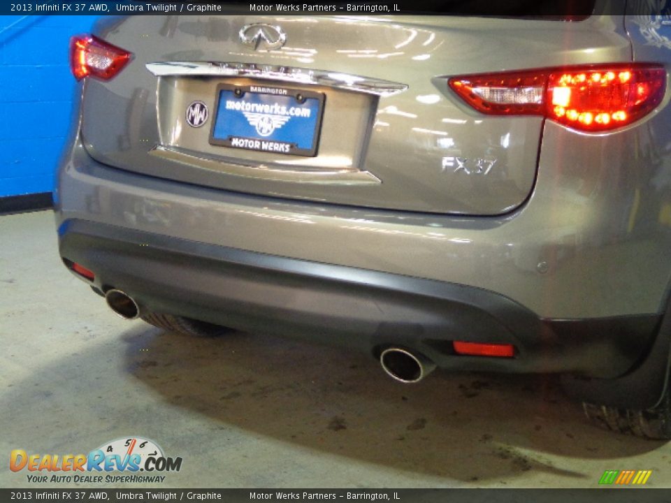 2013 Infiniti FX 37 AWD Umbra Twilight / Graphite Photo #10