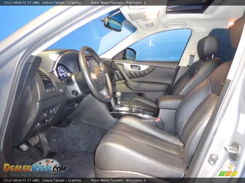 Graphite Interior - 2013 Infiniti FX 37 AWD Photo #27