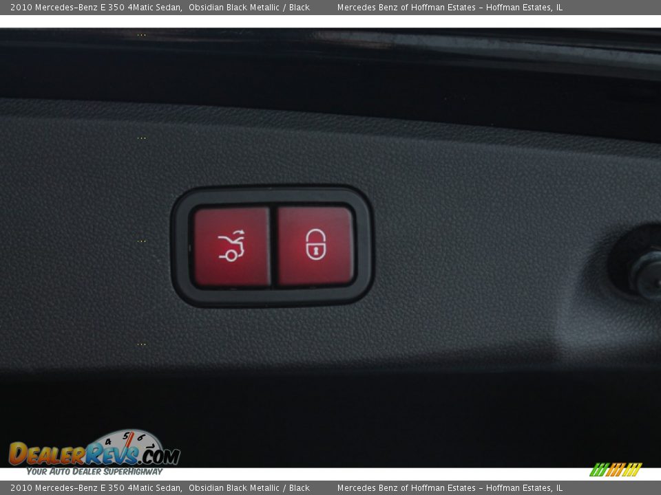 2010 Mercedes-Benz E 350 4Matic Sedan Obsidian Black Metallic / Black Photo #23