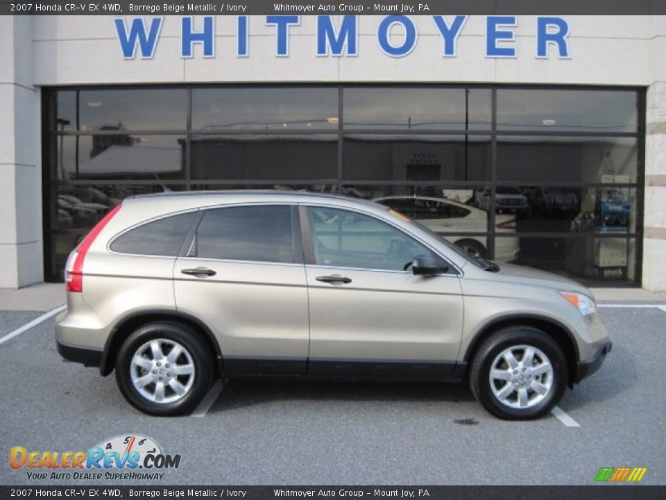 2007 Honda CR-V EX 4WD Borrego Beige Metallic / Ivory Photo #1
