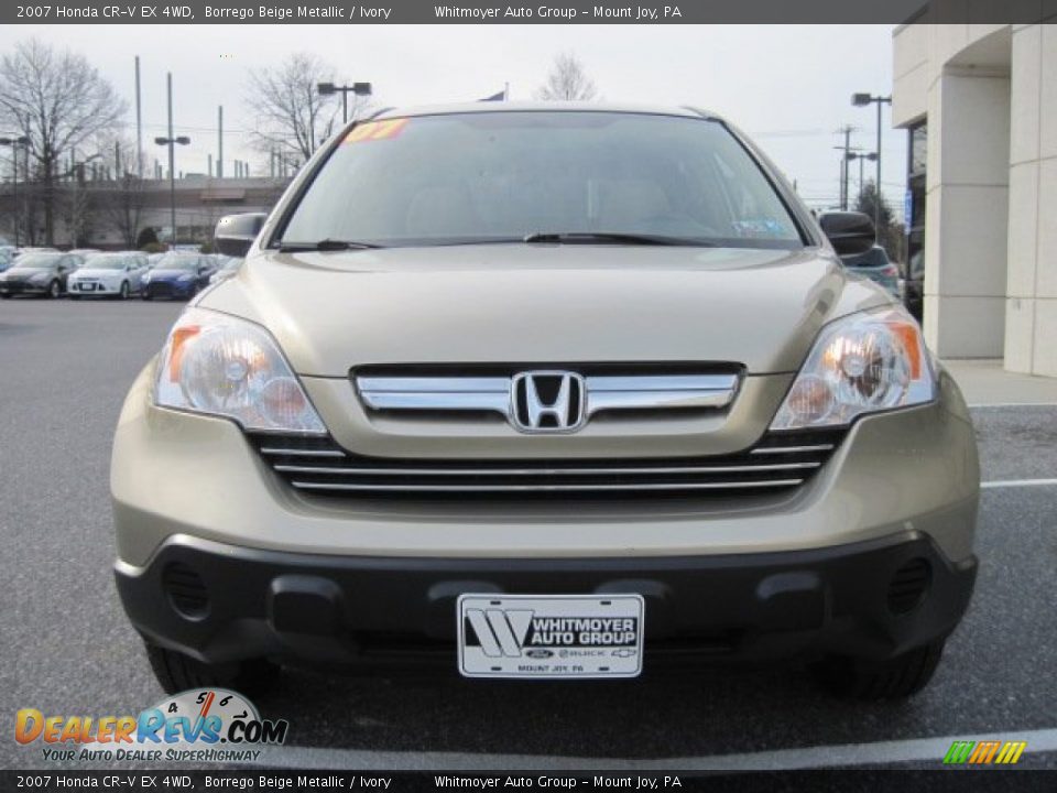 2007 Honda CR-V EX 4WD Borrego Beige Metallic / Ivory Photo #3