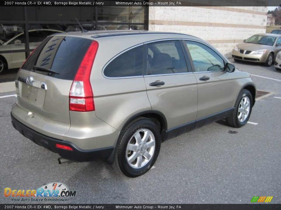 Borrego Beige Metallic 2007 Honda CR-V EX 4WD Photo #7
