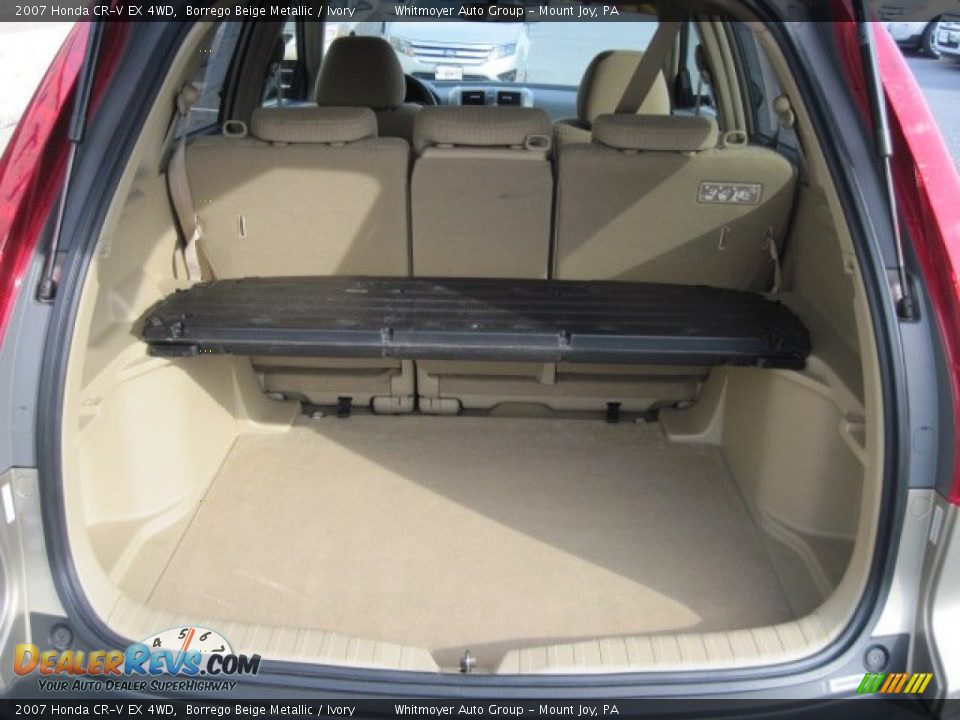 2007 Honda CR-V EX 4WD Trunk Photo #13