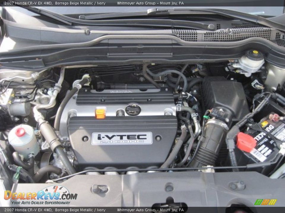 2007 Honda CR-V EX 4WD 2.4 Liter DOHC 16-Valve i-VTEC 4 Cylinder Engine Photo #20