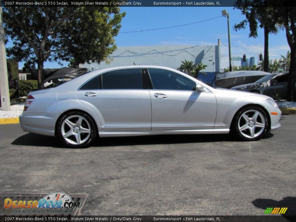 Iridium Silver Metallic 2007 Mercedes-Benz S 550 Sedan Photo #23