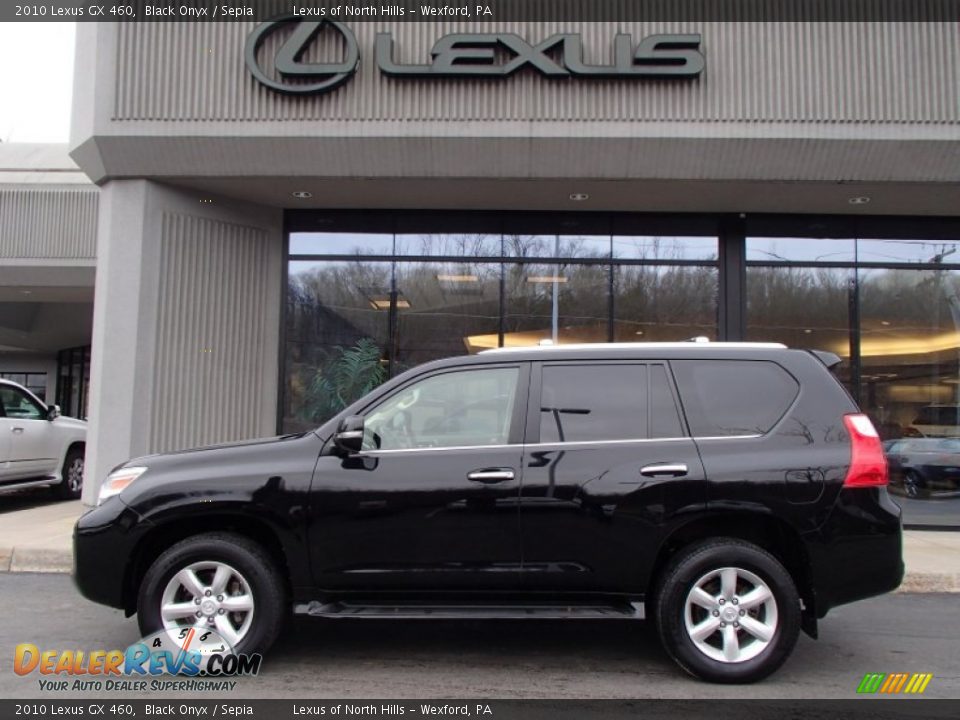 2010 Lexus GX 460 Black Onyx / Sepia Photo #2