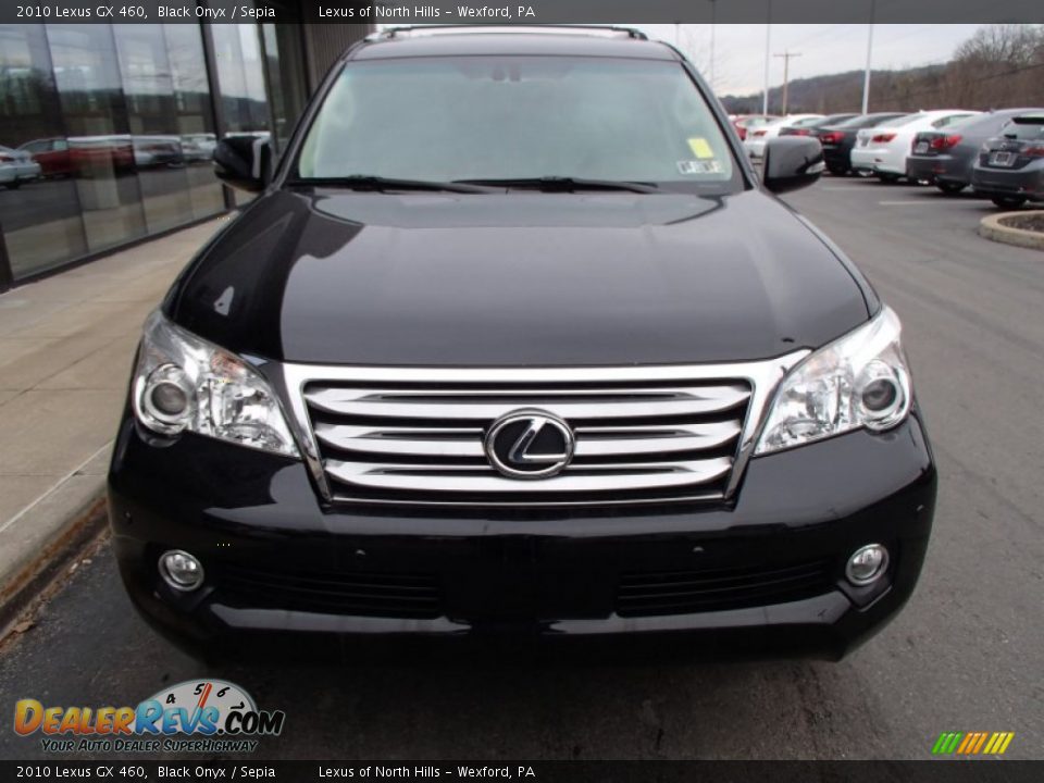 2010 Lexus GX 460 Black Onyx / Sepia Photo #3