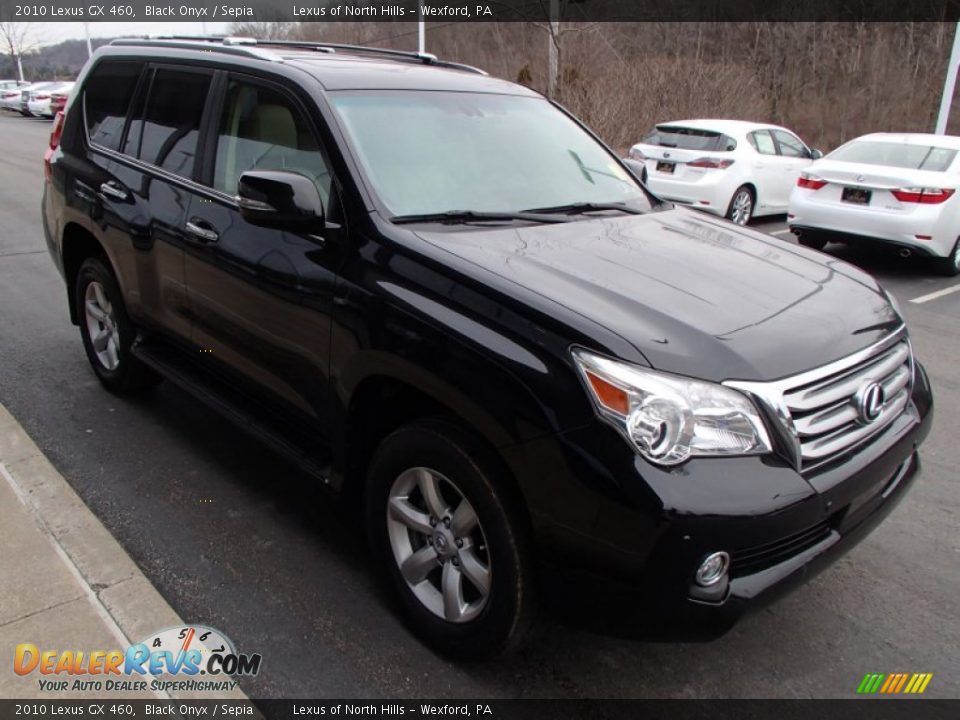 2010 Lexus GX 460 Black Onyx / Sepia Photo #4