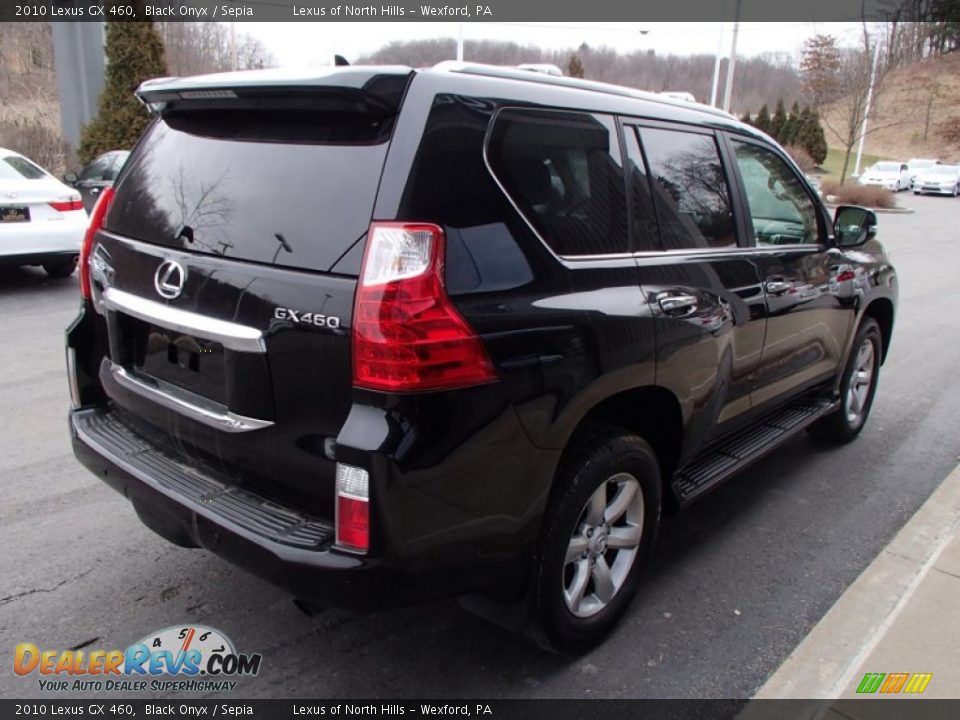 2010 Lexus GX 460 Black Onyx / Sepia Photo #5