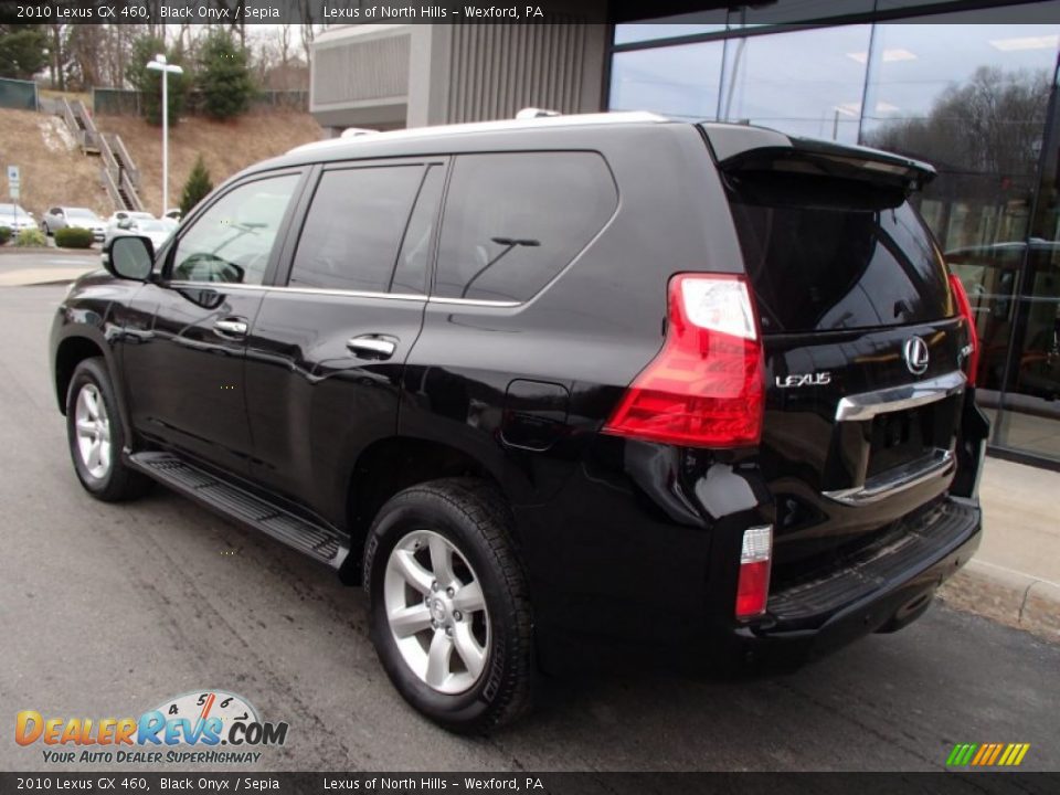 2010 Lexus GX 460 Black Onyx / Sepia Photo #7