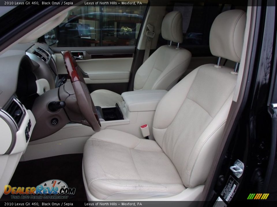 Front Seat of 2010 Lexus GX 460 Photo #10