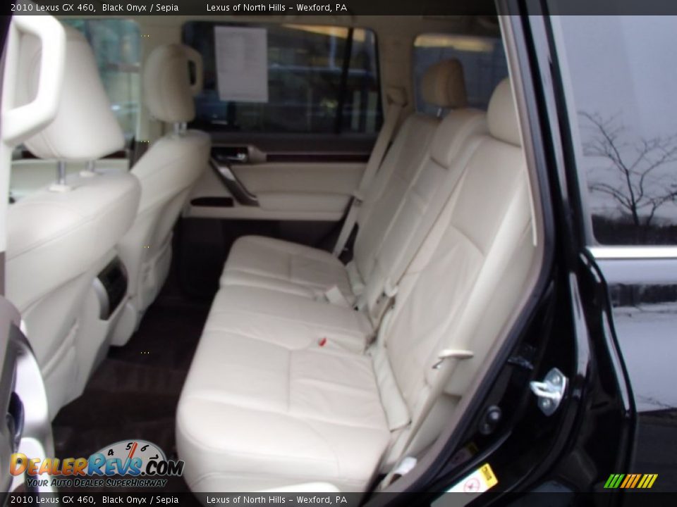 Rear Seat of 2010 Lexus GX 460 Photo #11