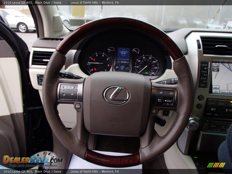 2010 Lexus GX 460 Steering Wheel Photo #17