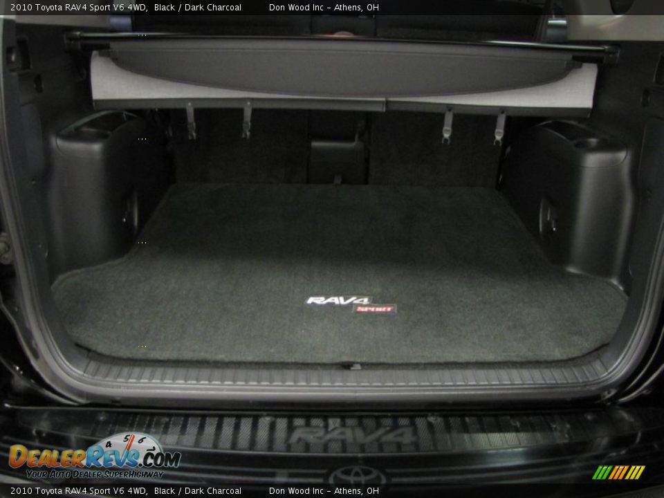2010 Toyota RAV4 Sport V6 4WD Black / Dark Charcoal Photo #4