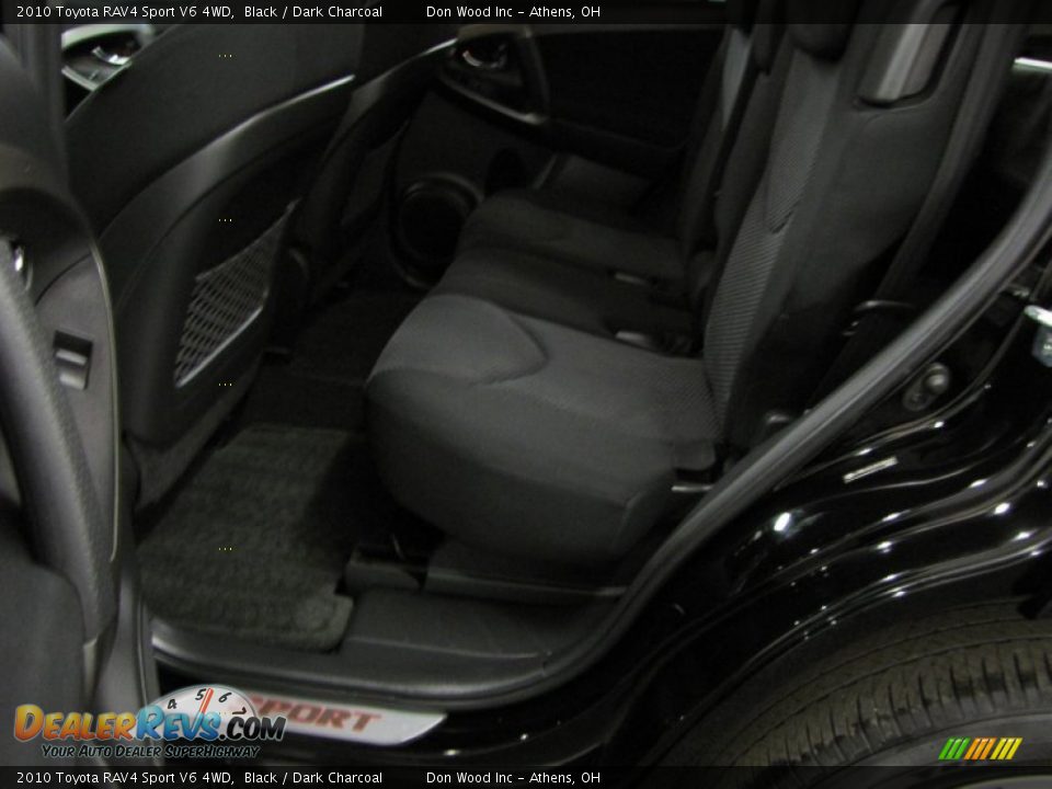 2010 Toyota RAV4 Sport V6 4WD Black / Dark Charcoal Photo #7