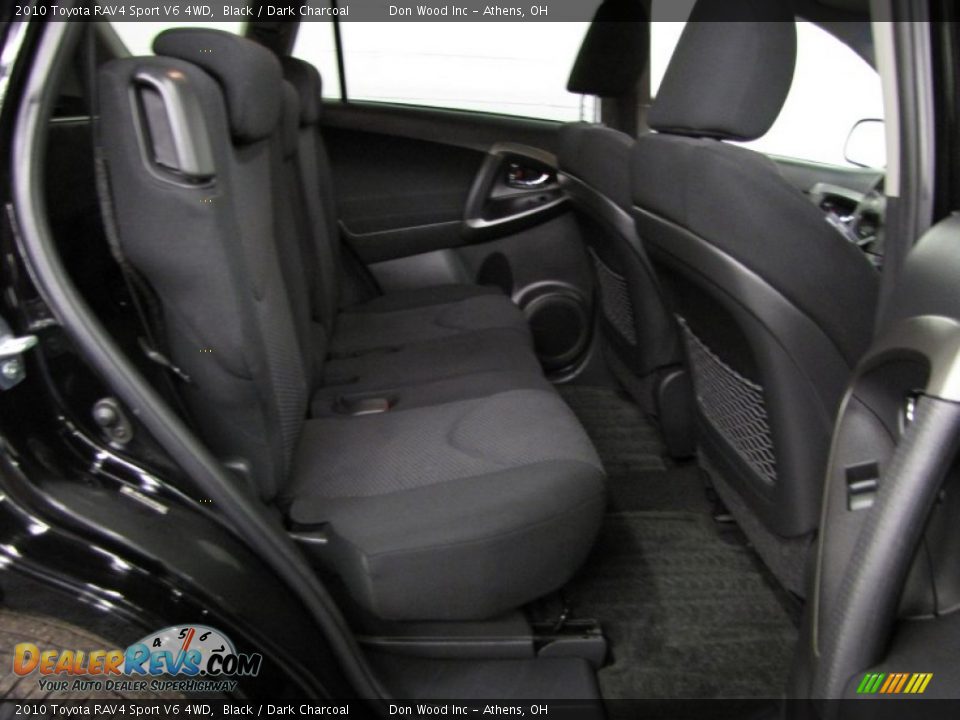 2010 Toyota RAV4 Sport V6 4WD Black / Dark Charcoal Photo #8