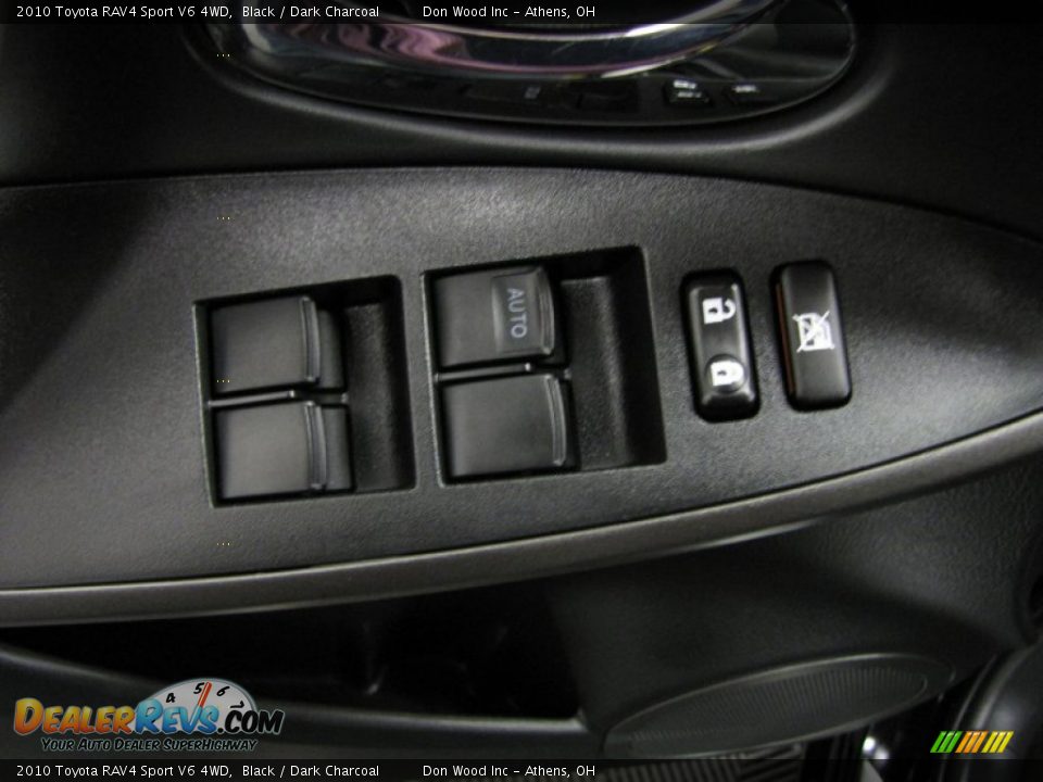 2010 Toyota RAV4 Sport V6 4WD Black / Dark Charcoal Photo #11