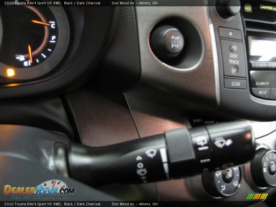 2010 Toyota RAV4 Sport V6 4WD Black / Dark Charcoal Photo #19