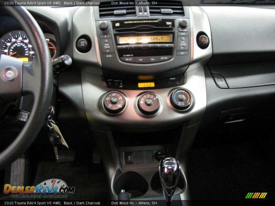 2010 Toyota RAV4 Sport V6 4WD Black / Dark Charcoal Photo #23