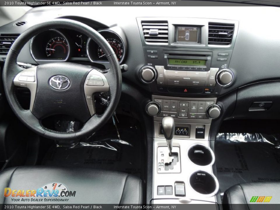 2010 Toyota Highlander SE 4WD Salsa Red Pearl / Black Photo #10