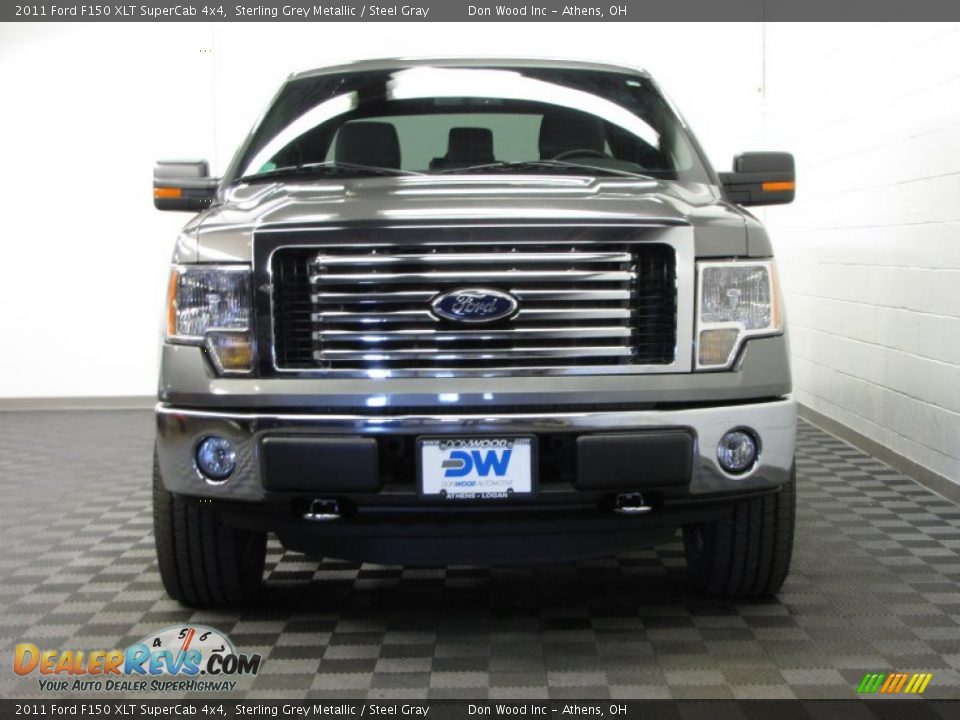 2011 Ford F150 XLT SuperCab 4x4 Sterling Grey Metallic / Steel Gray Photo #2