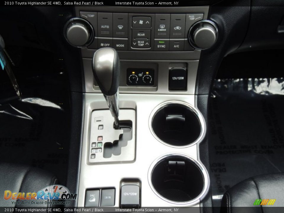 2010 Toyota Highlander SE 4WD Salsa Red Pearl / Black Photo #13