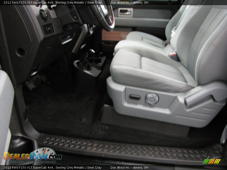 2011 Ford F150 XLT SuperCab 4x4 Sterling Grey Metallic / Steel Gray Photo #7