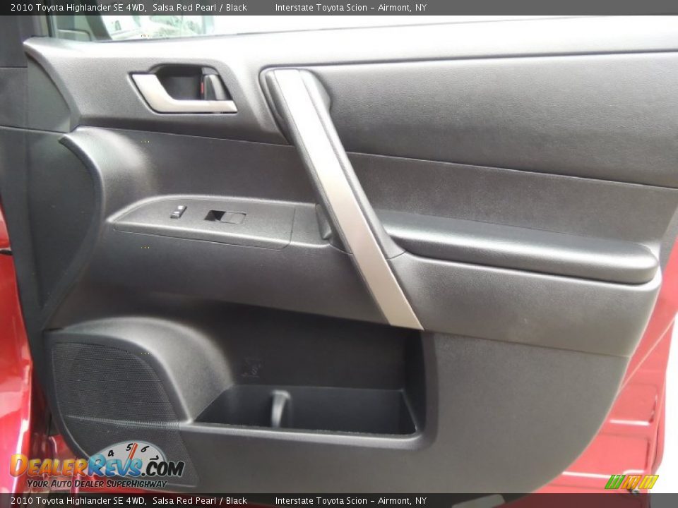 2010 Toyota Highlander SE 4WD Salsa Red Pearl / Black Photo #17