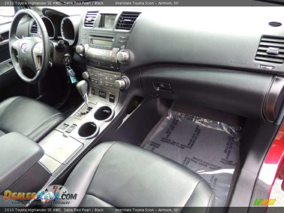 2010 Toyota Highlander SE 4WD Salsa Red Pearl / Black Photo #18