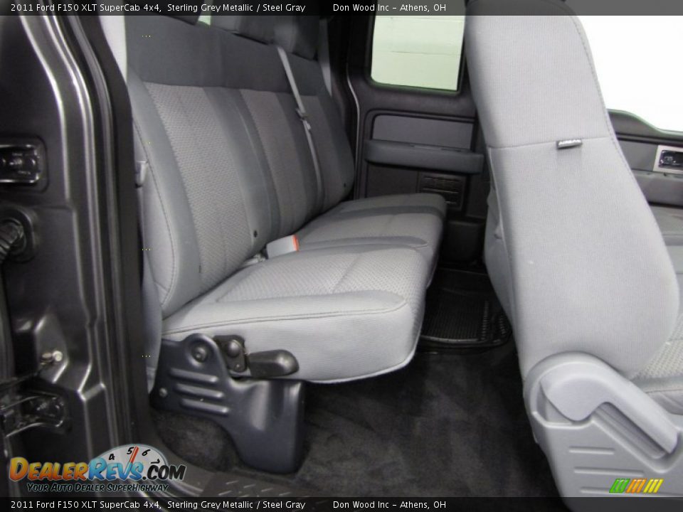 2011 Ford F150 XLT SuperCab 4x4 Sterling Grey Metallic / Steel Gray Photo #9