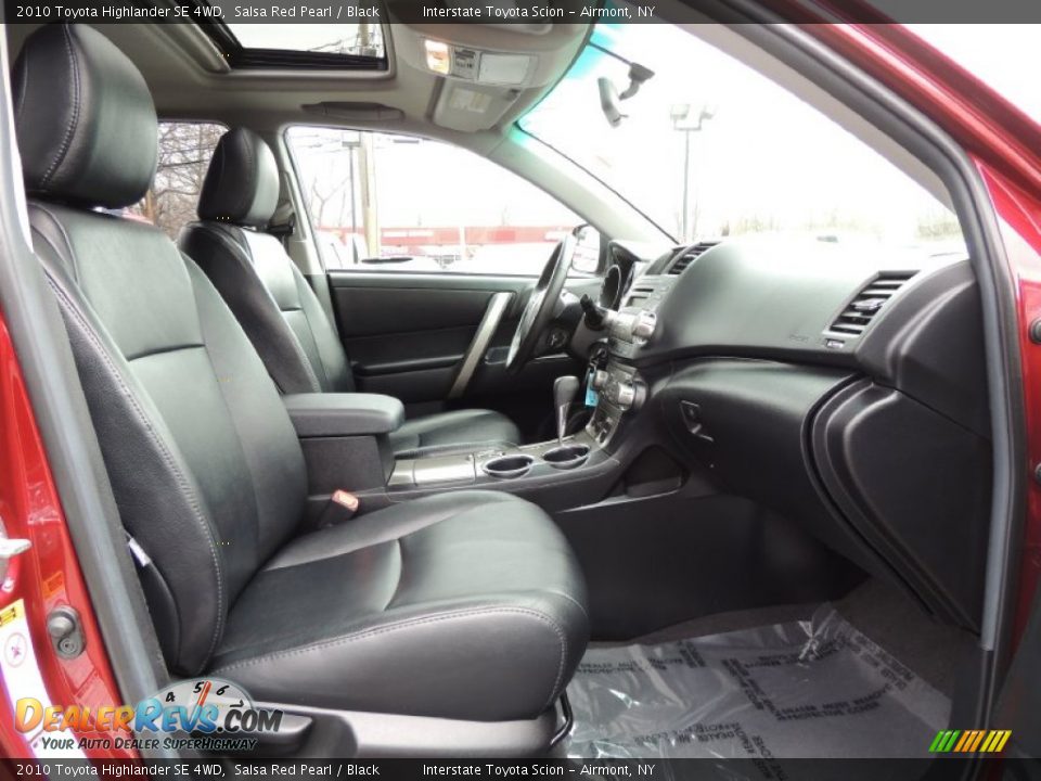 2010 Toyota Highlander SE 4WD Salsa Red Pearl / Black Photo #19