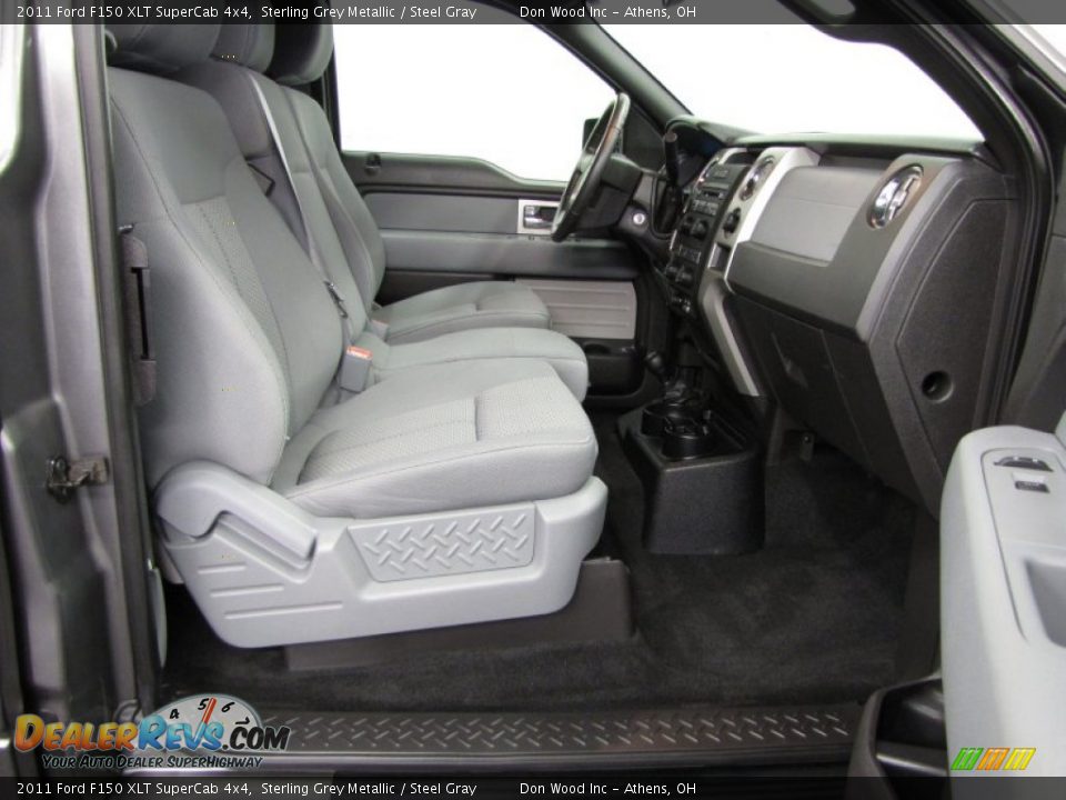 2011 Ford F150 XLT SuperCab 4x4 Sterling Grey Metallic / Steel Gray Photo #10
