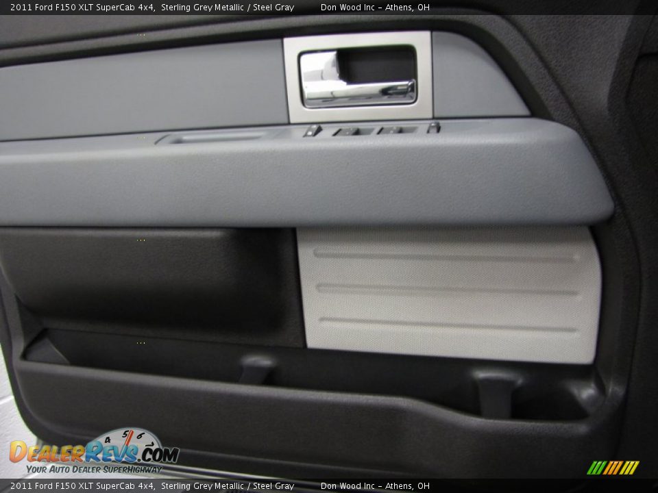 2011 Ford F150 XLT SuperCab 4x4 Sterling Grey Metallic / Steel Gray Photo #11