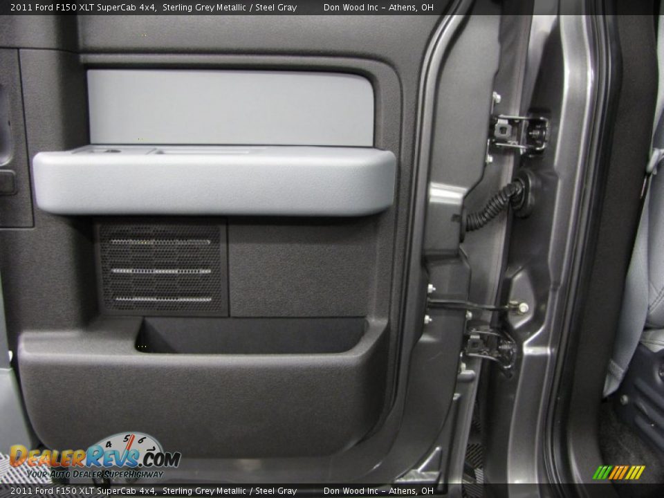2011 Ford F150 XLT SuperCab 4x4 Sterling Grey Metallic / Steel Gray Photo #13