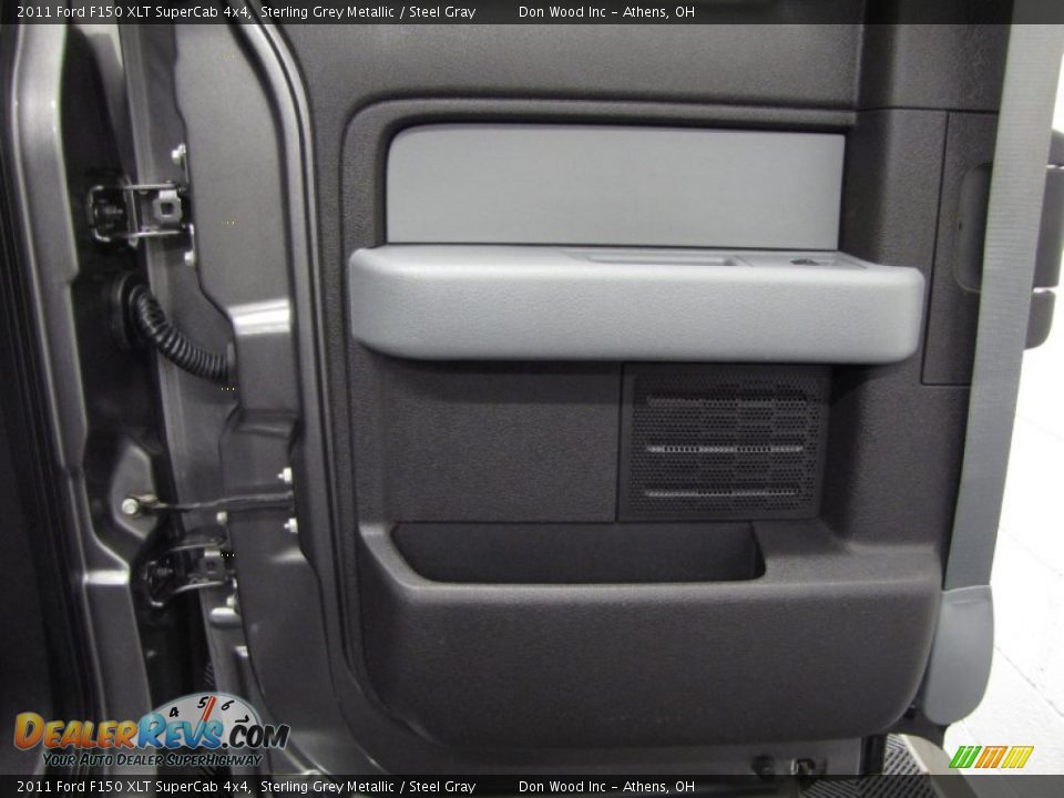 2011 Ford F150 XLT SuperCab 4x4 Sterling Grey Metallic / Steel Gray Photo #14