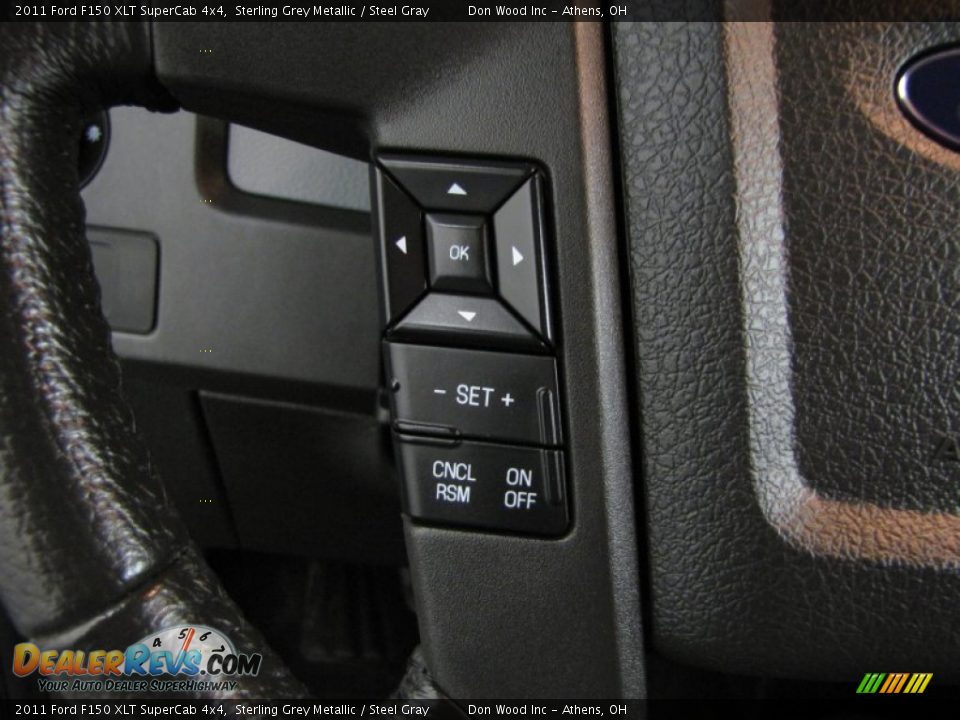 2011 Ford F150 XLT SuperCab 4x4 Sterling Grey Metallic / Steel Gray Photo #17