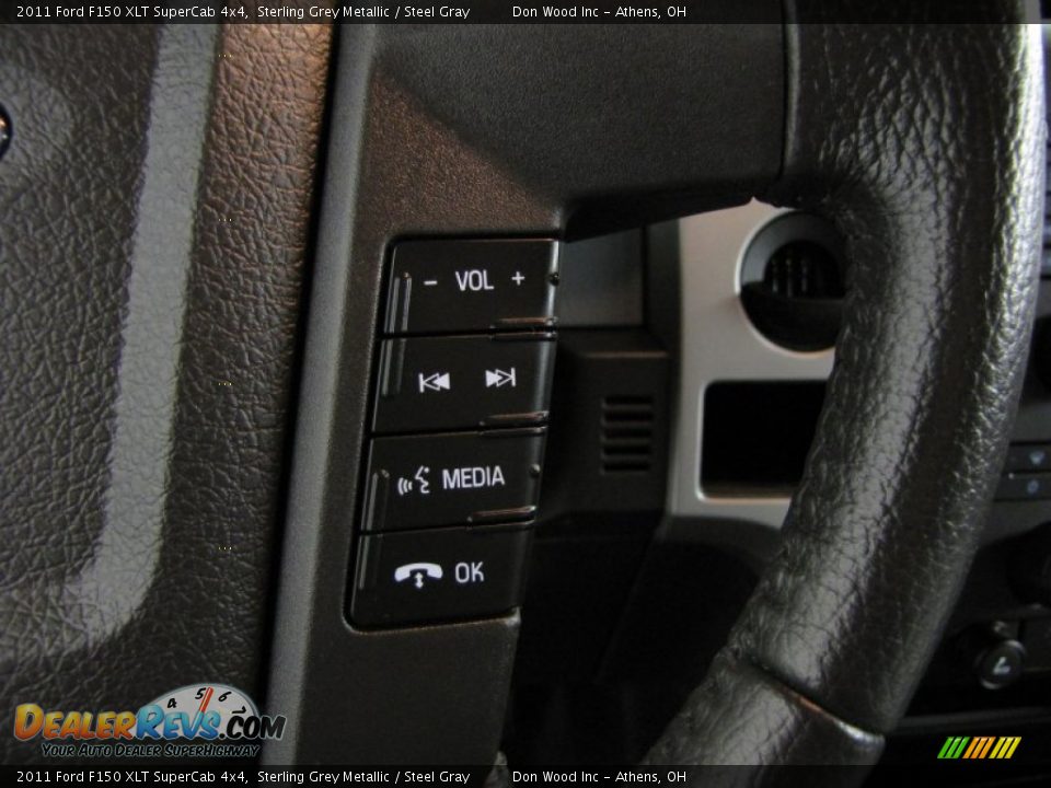 2011 Ford F150 XLT SuperCab 4x4 Sterling Grey Metallic / Steel Gray Photo #18