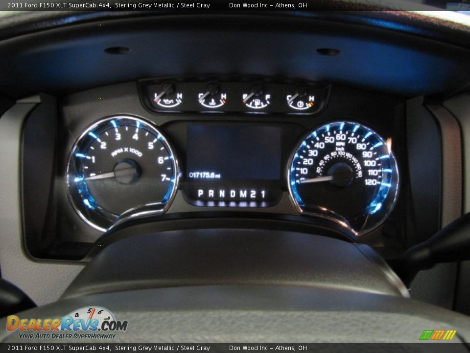 2011 Ford F150 XLT SuperCab 4x4 Sterling Grey Metallic / Steel Gray Photo #20