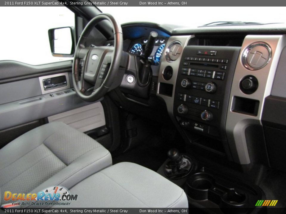 2011 Ford F150 XLT SuperCab 4x4 Sterling Grey Metallic / Steel Gray Photo #21